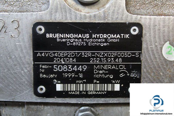brueninghaus-hydromatik-a4vg40ep2d1_32r-nzx02f005d-s-axial-piston-variable-pump-2