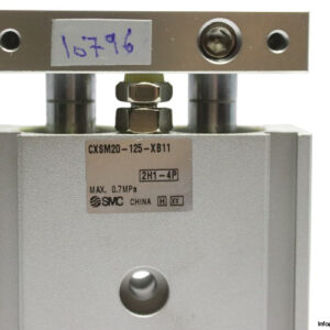 smc-CXSM20-125-XB11-dual-rod-guided-cylinder-(New)-1