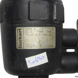 burkert-2000-A-10.0-PTFE-VA-G1_2-angle-seat-valve-(Used)-2