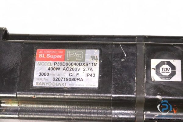 sanyo-denki-P30B06040DXS11M-ac-servo-motor(used)-2
