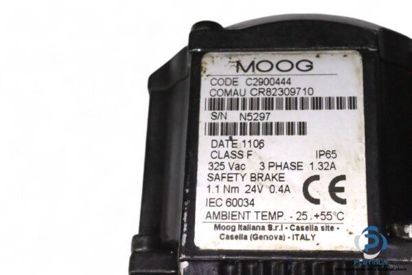 moog-C2900444-servo-motor(used)-2