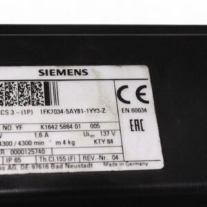 siemens-1FK7034-5AY81-1YY3-Z-S70-servo-motor-with-gear(used)-4