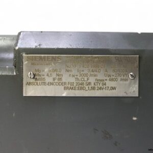 siemens-1FT606-1AF71-3EH1-servo-motor(used)-2