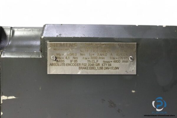 siemens-1FT606-1AF71-3EH1-servo-motor(used)-2