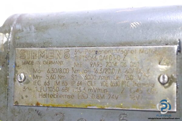 siemens-1FT5066-0AF01-0-Z-permanent-magnet-motor(used)-3