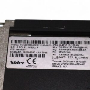 nidec-115U3C300XAAEA115190-SBTD-servo-motor(used)-1