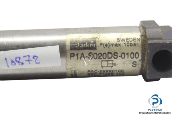 parker-P1A-S020DS-0100-pneumatic-cylinder(used)-1
