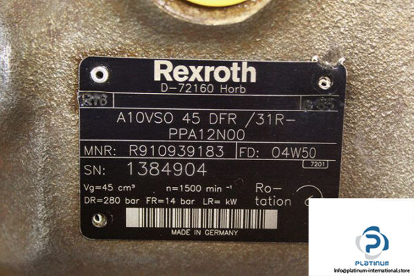 rexroth-a10vso-45-dfr_31r-ppa12n00-axial-piston-variable-pump-4
