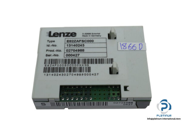 lenze-E82ZAFSC000-function-module-(new)-3