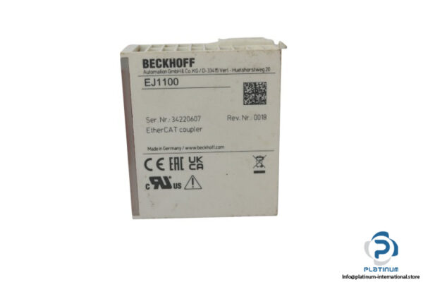 beckhoff-EJ1100-ethercat-coupler-(new)-2