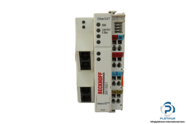 beckhoff-EK1501-ethercat-coupler-(used)-1