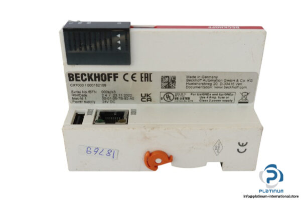 beckhoff-CX7000-digital-input-(used)-3