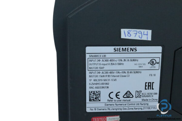 siemens-6SL3210-5BE31-1CV0-inverter-(used)-2