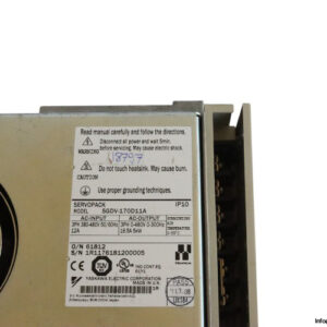 yaskawa-SGDV-170D11A-servo-drive-(used)-3