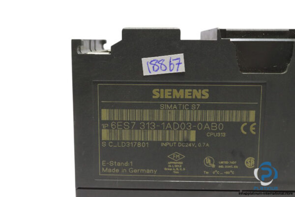 siemens-6ES7-313-1AD03-0AB0-cpu-module-(used)-2