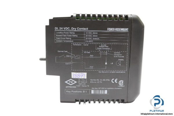 fisher-rosemount-DI.24-VDC-discrete-input-module-(used)-3