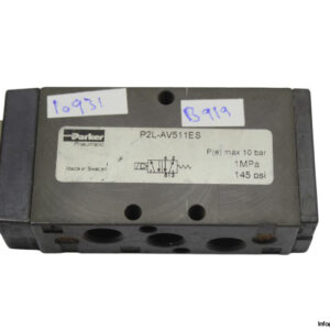 parker-P2L-AV511ES-single-solenoid-valve-(Used)-2