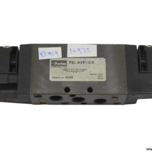 parker-P2L-AV811EE-double-solenoid-valve-(Used)-2