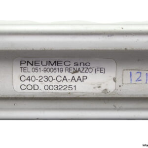pneumec-snc-C40-230-CA-AAP-iso-cylinder-(Used)-1