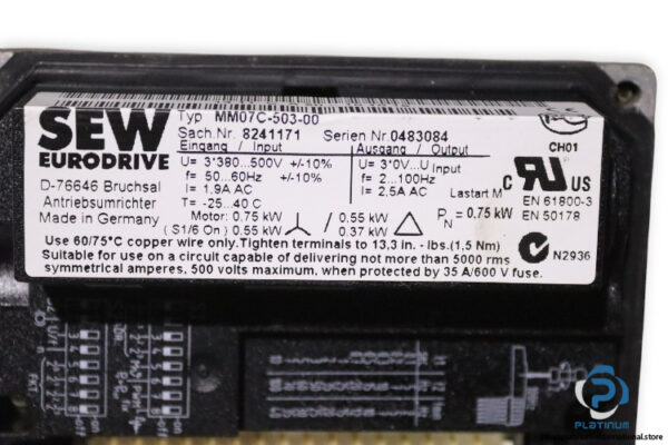 sew-RF27DT80N4BMGMM07-01.3025910601.0003.04-helical-gearmotor(used)-4