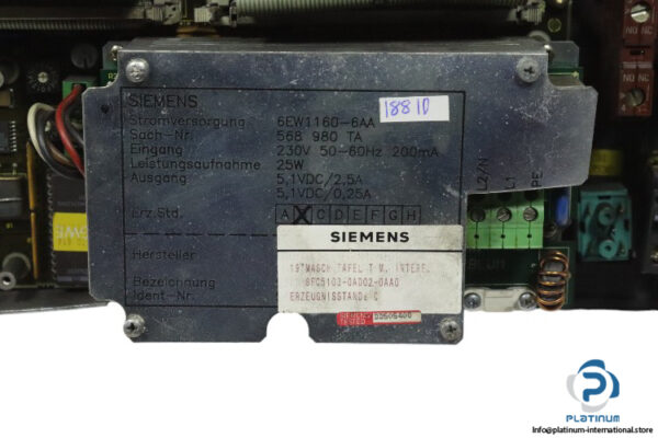 siemens-6EW1160-6AA-operator-panel-(used)-3
