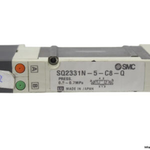 smc-SQ2331N-5-C8-Q-solenoid-valve-(Used)-2