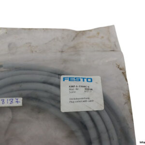 festo-KMF-1-230AC-5-plug-socket-with-cable-(new)-1