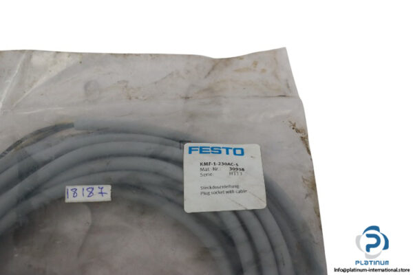 festo-KMF-1-230AC-5-plug-socket-with-cable-(new)-1