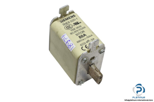 siemens-3NE8-020-1-sitor-fuse-link-(used)