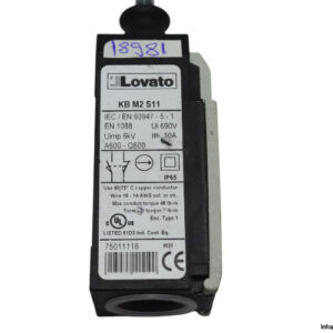 lovato-KB-M2-S11-limit-switch-(used)-1
