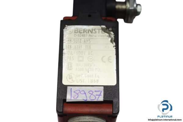 bernstein-88-SU1Z-AHS-plastic-bodied-limit-switch-(used)-2