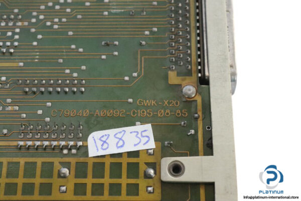 siemens-GWK-X20-C79040-A0092-0195-08-85-circuit-board-(used)-4
