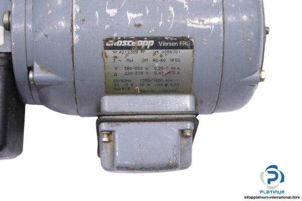 groschopp-DM-90-60-E13-gear-motor(used)-1
