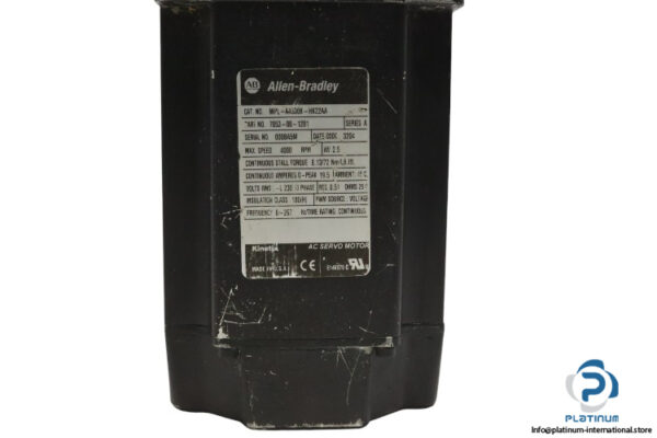 allen-bradlley-MPL-A4530K-HK22AA-ac-servo-motor(used)-2