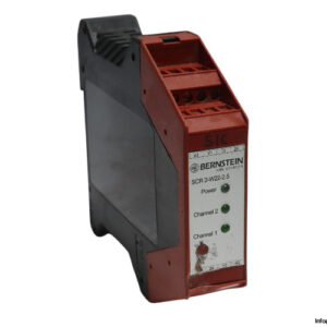 bernstein-SCR-2-W22-2.5-safety-relay-(used)