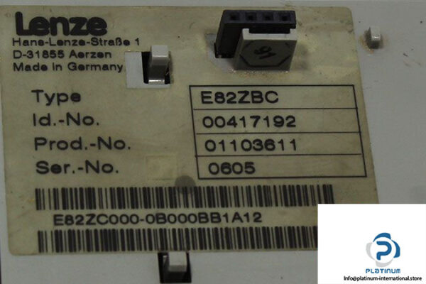 lenze-e82zbc-programming-keypad-2