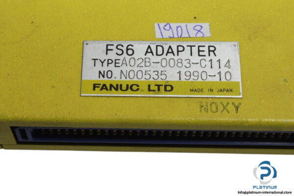 fanuc-A02B-0083-C114-fs6-adapter-(used)-2
