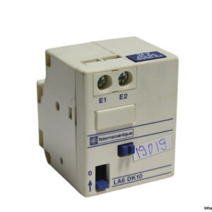 telemecanique-LA6-DK10-mechanical-latch-block-(used)