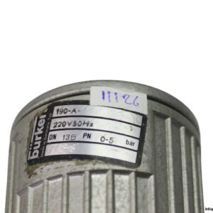burkert-190-A-solenoid-valve-(Used)-1