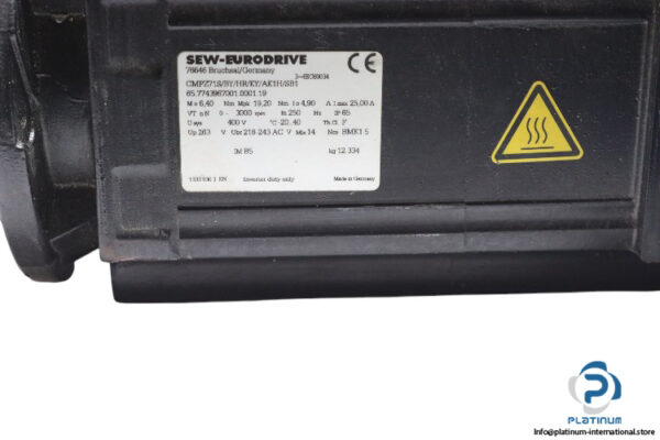 sew-CMPZ71S-BY-HR-KY-AK1H-SB1-servomotor(used)-1