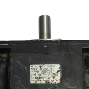 Yaskawa-SGMP-08AWYR11-ac-servo-motor(used)-1