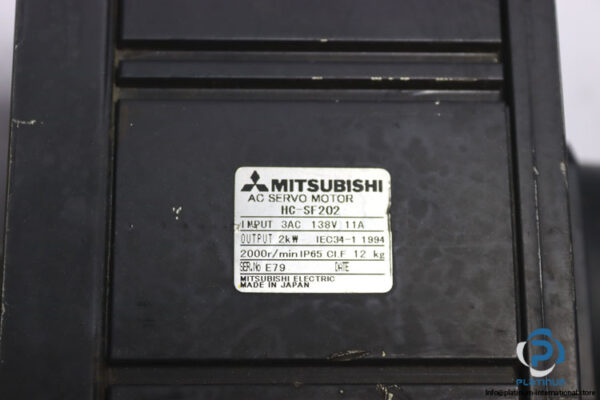 Mitsubishi-HC-SF202-ac-servo-motor(used)-1