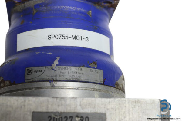 alpha-SP-075S-MC1-3-1E1-2K-planetary-gearbox(used)-1