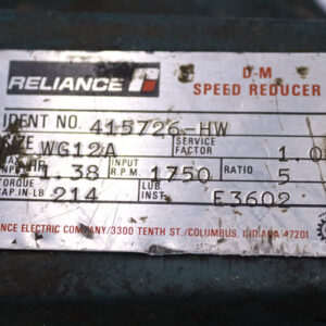 reliance-CS-gear-motor(used)-1