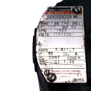 reliance-CS-gear-motor(used)-2