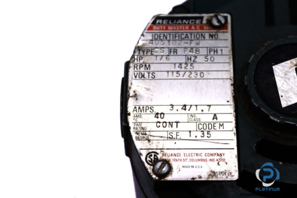 reliance-CS-gear-motor(used)-2