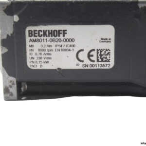 Beckhoff-AM8011-0B20-0000-servo-motor(used)-1