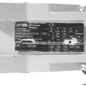 lenze-GKR03-2MHAR071C42-gear-motor(used)-2