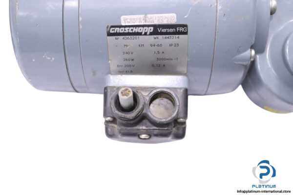 groschopp-KM94-60-E4-gear-motor-ratio-5(used)-3