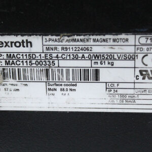 rexroth-R911224062-permanent-magnet-motor(used)-3